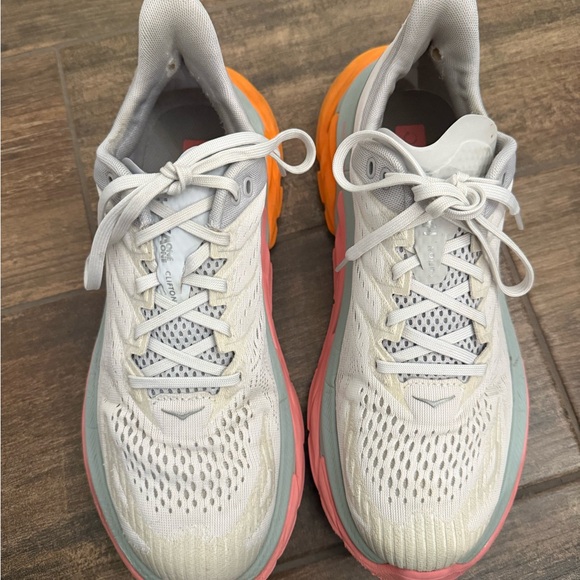 Hoka Clifton Edge Men’s Running Shoes Nimbus Cloud /Lunar Rock - Picture 8 of 11